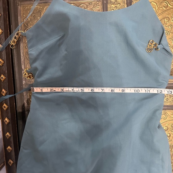 Paloma Wool Chain Cross-back Dress in Blue - Picture 10 of 11